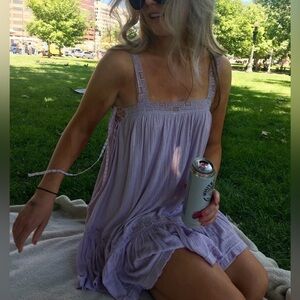 Free People Lilac Slip